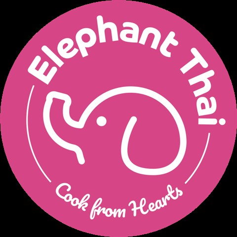 Elephant Thai Food Logo