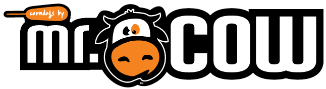 Corndogs By Mr. Cow Logo